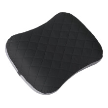 Inflatable Travel Pillow Portable Lumbar Support BlowUp Waist Cushion For Camping Backpacking Hiking Outdoor Black