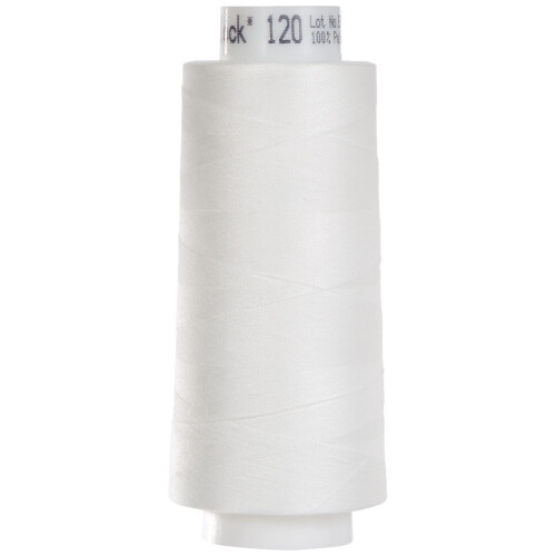 trojalock overlockgarn  White