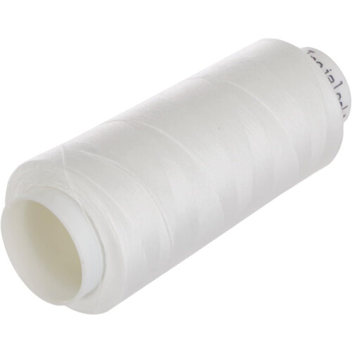 trojalock overlockgarn  White 1