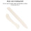 2Piece Paper Folding Set, Folding Bone, Origami Tool, Bone Folder 2