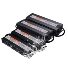 IP67 Waterproof Power Supply Outdoor Lighting Transformer, DC 12V LED Driver, 30W, Aluminum Housing