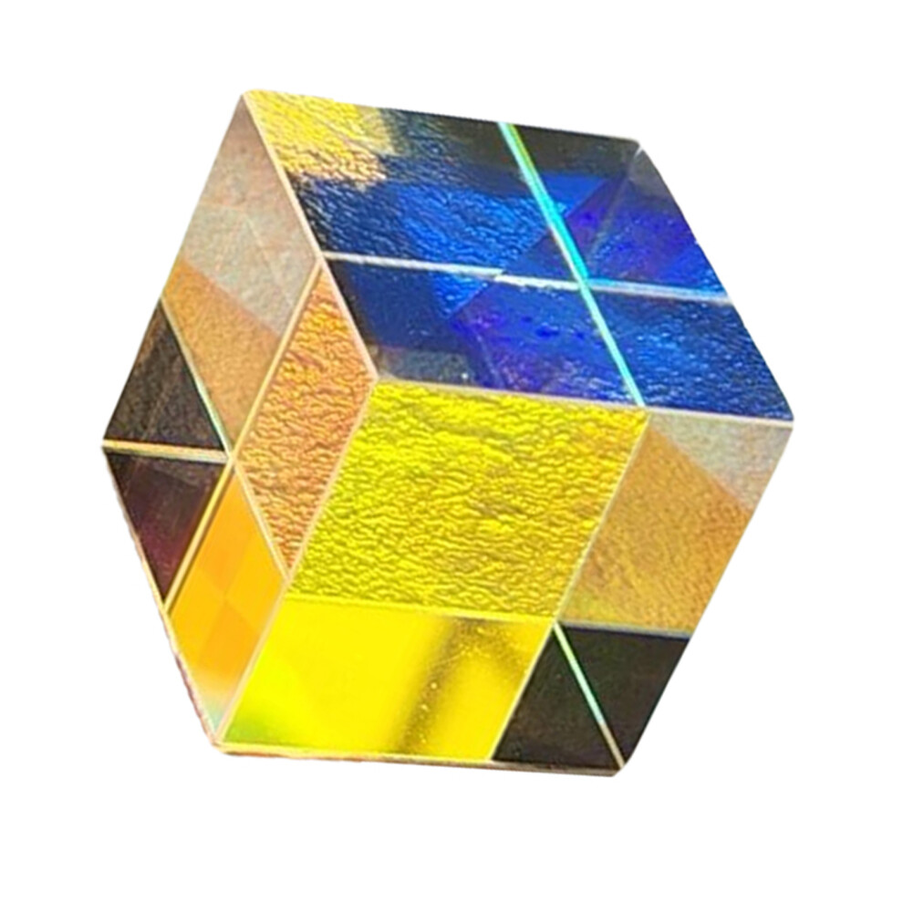 Eye Catching Glass Prism Cubes-Sixsided Bright 22X Light 7754000955602
