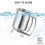 Stainless Steel 680ML Batter Funnel Suitable for Baking Cupcakes 5