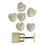 Unique abs Plastic Mung Bean Cake Dessert MoldS for Baking 1