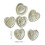 Unique abs Plastic Mung Bean Cake Dessert MoldS for Baking 3