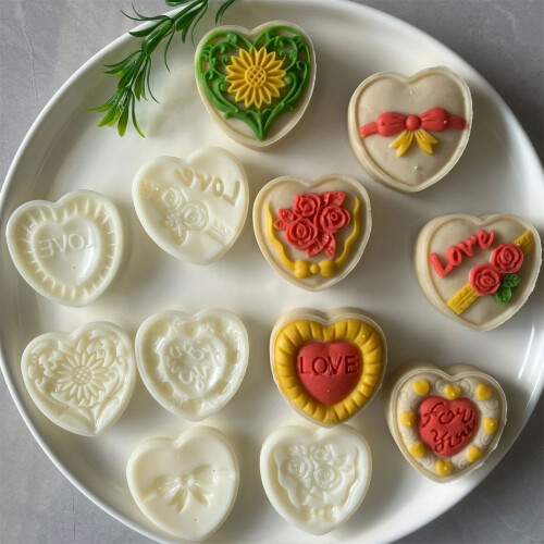 Unique abs Plastic Mung Bean Cake Dessert MoldS for Baking 1