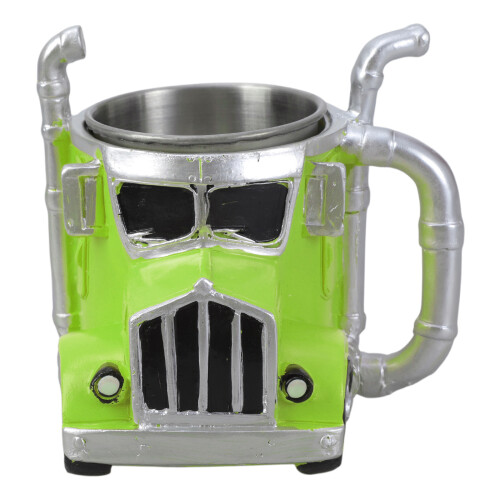 Unique Truck Design Beverage Cup Practical Truck-Light Green