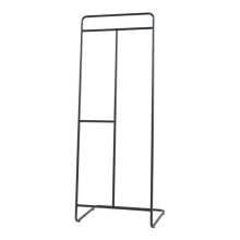 Portant à vêtements - HELLOSHOP26 - Penderie ouverte - Acier - 166 x 63 x 48 cm - Noir
