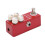 Verzerrungseffekt Metallgehäuse Rot True Bypass 9