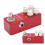 Verzerrungseffekt Metallgehäuse Rot True Bypass 15