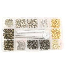 2 pieces 5mm antiquelook eyelet kit for leather, fabric, DIY