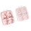 Easily Release Little Dragon Shape Ice Molds Silicone Ice-Pink 1