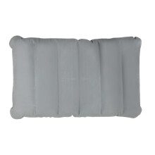 Inflatable Seat Cushion For Air Travel, Gray, Portable Outdoor Seat Pad, Ergonomic Travel Cushion For Car Plane Camping