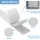 Velcro Tape, SelfAdhesive, Extra Strong, 8 m x 2 cm, DoubleSided, White 2