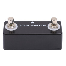 Gitarren-Fußschalter-Pedal, Dual-Fußschalter, Tap,