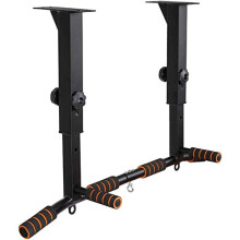 Wall/Ceiling PullUp Bar Professional Home Gym Mount with Ergonomic Grips for SitUps Stretching HeavyDuty LongLasting Build