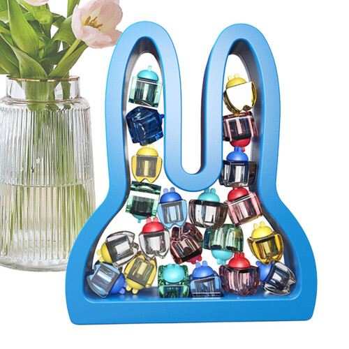 Tooth holder for babies – Bunny shape, storage case, keepsake Blue