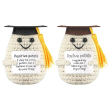 Bachelor Gift Positive Potato, Lucky Charm Exam, Bachelor/Master Degree/Passed Exam Courage Gift