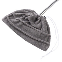 Broom Cloth Cover, Universal Fit, Reusable, Washable, Grey, Fits Most Brooms