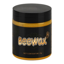 Wood Protection Wax 80g Wood Wax, Wood Care Beeswax Natural Beeswax for Polishing and Cleaning Wooden Furniture, Floors, Cabinets, Wood Restorer
