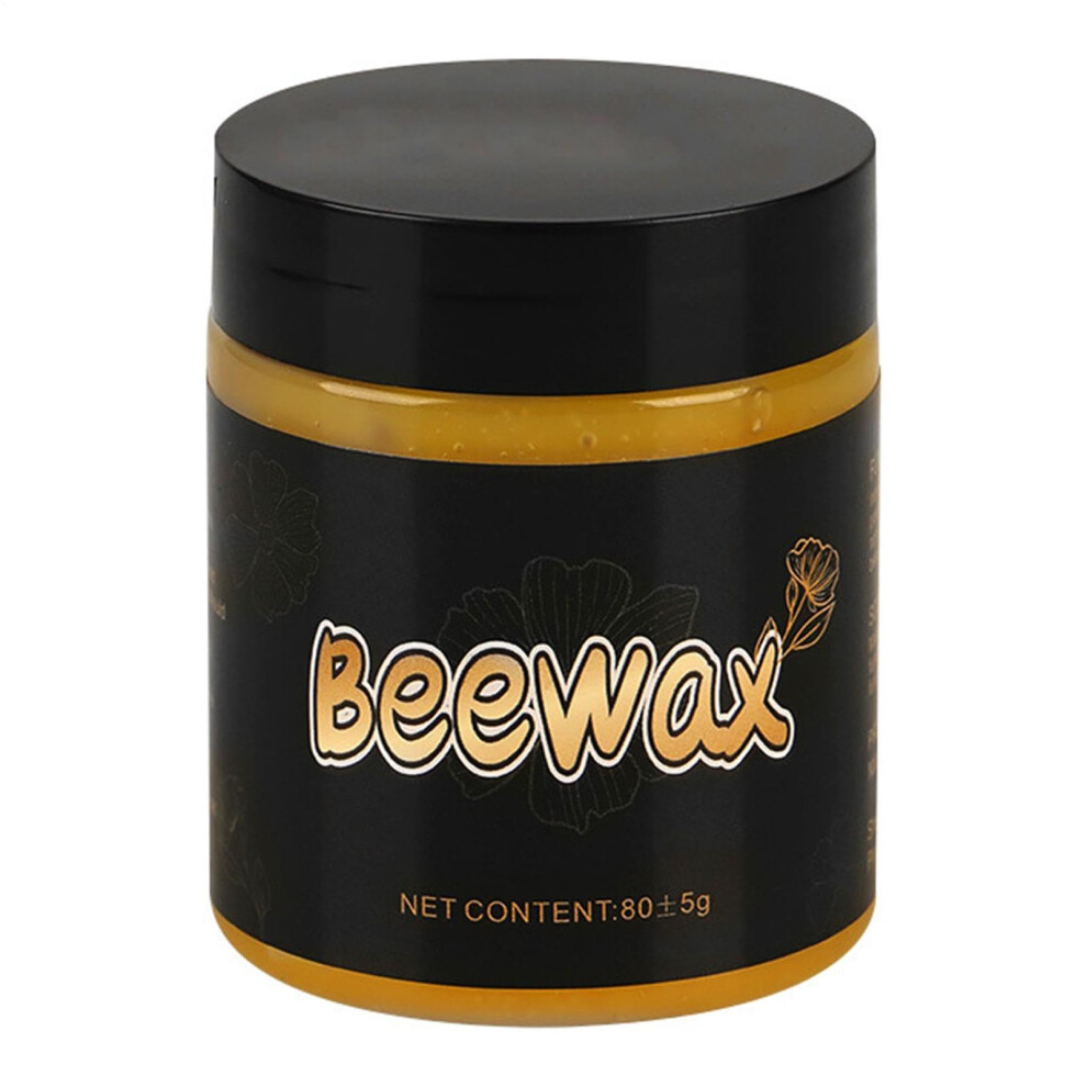 Wood Protection Wax 80G Wood Wax, Wood Care Beeswax Natural Beeswax For Polishing And Cleaning Wooden Furniture, Floors, Cabinets, Wood Restorer 9105992627455
