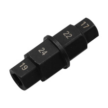 Front Wheel Axle Spindle Tool Multi-Size 17mm 19mm 22mm 24mm For Motorcycle