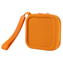 Petit sac à main en Silicone, pochettes carrées-couleur orange