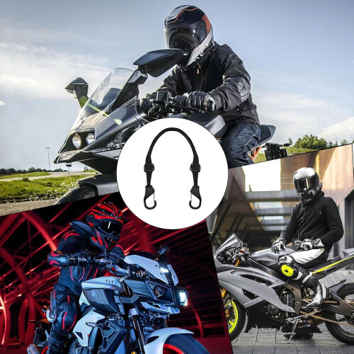 Motorcycle luggage cargo straps, secure helmet tether  adjustable binding strap 60 cm 2