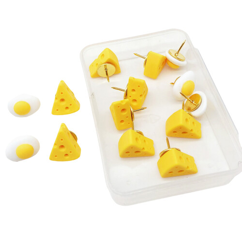 Punaises en forme d'œufs de fromage, 20 pièces, tableau