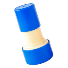 Pädagogischer Uhrstempel, Uhrstempel, frühes Lernspielzeug-Blau