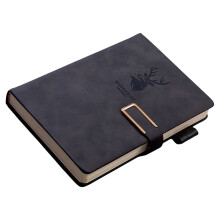 Carnet de notes professionnel, carnet de réunion,-Noir