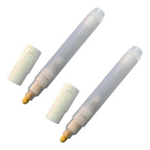 Marqueur vide Ă pointe plate ou ronde, stylo-Stylo vide 6,5mm