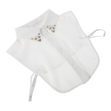 Removable False for Handmade Chiffon Versatile Fashion Accessory Decorative Shirt Collar for Formal and Occasions Easy Care