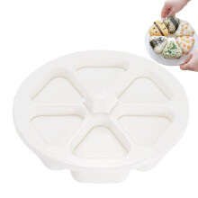 Rotating Rice Dispenser 6 Grids 33 Lbs Round Storage Dispenser Large Capacity Countertop Container Kitchen Organization