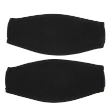 2 Stück Tauchmaskenband aus schwarzem