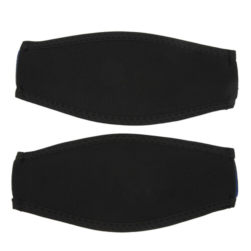 2 Stück Tauchmaskenband aus schwarzem