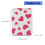 Carnet de notes A 5 en peluche, 80 feuilles de-Rose rouge 4