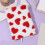 Carnet de notes A 5 en peluche, 80 feuilles de-Rose rouge 3