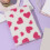 Carnet de notes A 5 en peluche, 80 feuilles de-Rose rouge 7