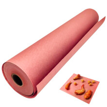 Papel para açougueiro Perfect Crispy Bark, multiuso para servir alimentos, autêntico estilo texano, papel kraft rosa, atóxico, próprio para