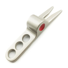 Golfs Divot Tool Zinc alloy alloy Green fork Grooves Cleaner Pivots Repair tool Golf fork Lawn care Repair tool