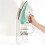 Ironing board holders wallmounted doormounted storage rack (White) 4