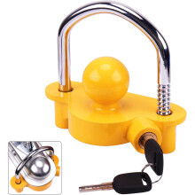 Cerradura ajustable resistente a la intemperie, compatibilidad universal para acopladores de 1-7/8", 2" y 2-5/16", construcción de acero de alta