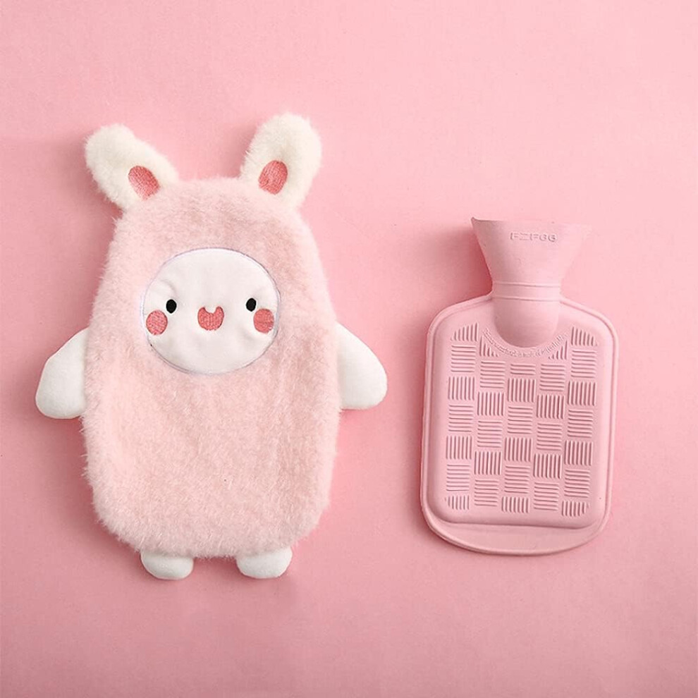 Adorable Kawaii Hot Water Bottle, Perfect Winter Hand Warmer With A Cozy Soft Cover For Instant Comfort And Warmth