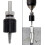 Disassembly Removal Tool With Hexagonal Handle For Bolt Extraction, Adjustable 6/8/10mm Screws, Steel Construction 3