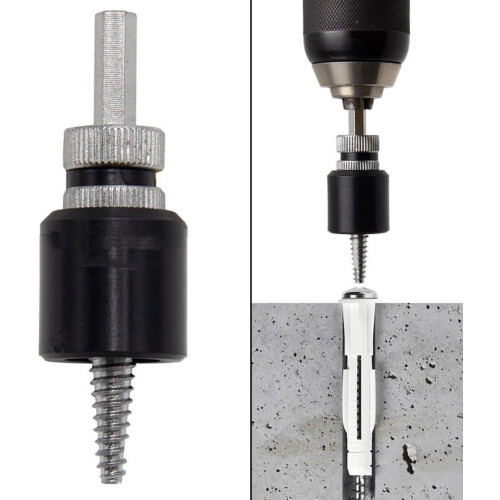 Disassembly Removal Tool With Hexagonal Handle For Bolt Extraction, Adjustable 6/8/10mm Screws, Steel Construction 2