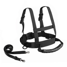Ski Shoulder Harness For Kids Beginners Skating Training Safety Straps With Handle Removable Leash