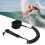 Surfbrett-Leine, hochelastisches TPU, schwarz, 12