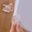 100 pièces trombone transparent forme carrée pinces à papier-2 5