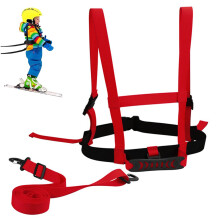 Kids Ski Harness Adjustable For Kids, Safety Straps For Walking And Skating, Portable Child Reins, Red